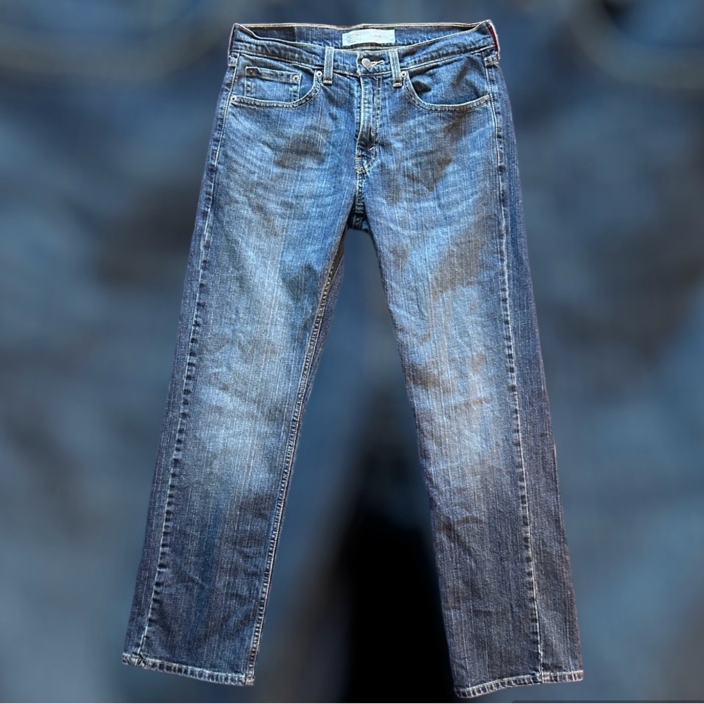 Signature Levi Strauss Gold Premium Flex Relaxed Fit Mens Denim Jeans Size 32X32